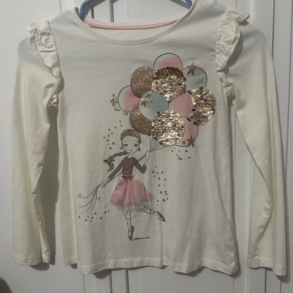 Cynthia Rowley Girls 7-8 Bundle of 2 Long Sleeve Tops